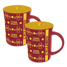Official College Team Spirit 15oz Ceramic Mug 2-Pack