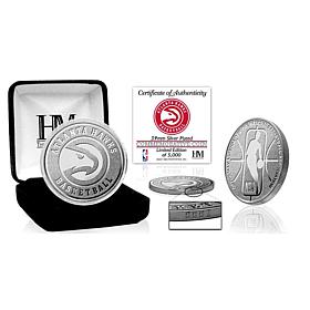 Officially Licensed Atlanta Hawks Silver Mint Coin