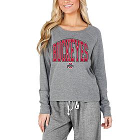 Officially Licensed Concepts Sport Ladies' Long Sleeve Top-Ohio State
