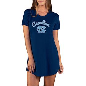 Officially Licensed Concepts Sport Marathon Ladies Nightshirt - UNC
