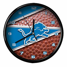 Officially Licensed Detroit Lions Team Football Clock