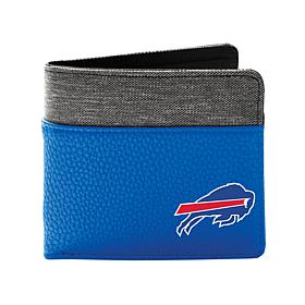 Officially Licensed Littlearth NFL Buffalo Bills Pebble Bifold Wallet