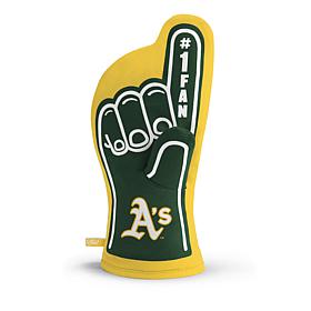 Officially Licensed MLB #1 Oven Mitt - Oakland Athletics
