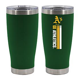 Officially Licensed MLB 20 oz. Stainless Steel Tumbler - Athletics