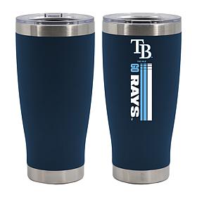 Officially Licensed MLB 20 oz. Stainless Steel Tumbler - Rays 