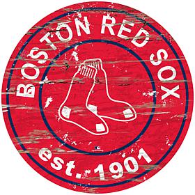 Officially Licensed MLB 24" Established Date Sign - Boston Red Sox