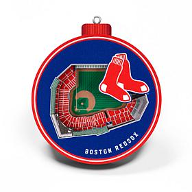 Officially Licensed MLB 3D StadiumView Ornament 2-Pack - Red Sox