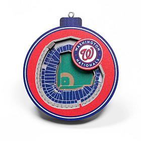 Officially Licensed MLB 3D StadiumView Ornament 2-Pack - Nationals