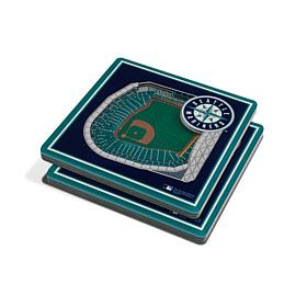 Officially Licensed MLB 3D StadiumViews Coaster Set - Seattle Mariners