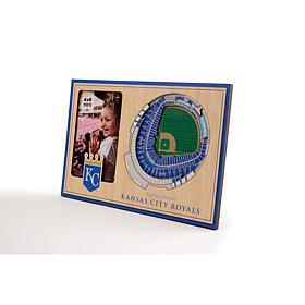 Officially Licensed MLB 3D StadiumViews Frame - Kansas City Royals