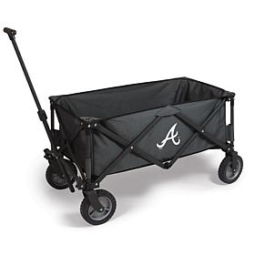 Officially Licensed MLB Adventure Portable Utility Wagon - Braves 