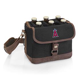 Officially Licensed MLB Angels Beer Caddy Cooler Tote w/ Opener