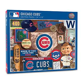 Officially Licensed MLB Chicago Cubs Retro Series 500-Piece Puzzle
