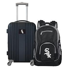 Officially Licensed MLB Chicago White Sox Premium Backpack & Carry-On
