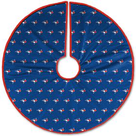 Officially Licensed MLB Christmas Tree Skirt - Toronto Blue Jays