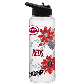 Officially-Licensed MLB Cincinnati Reds 34oz Stainless Steel Tumbler
