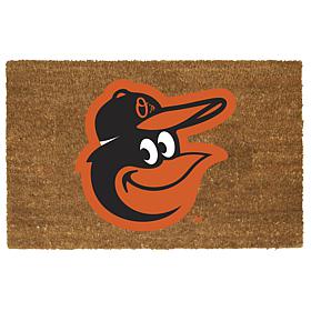 Officially Licensed MLB Colored Logo Door Mat - Orioles