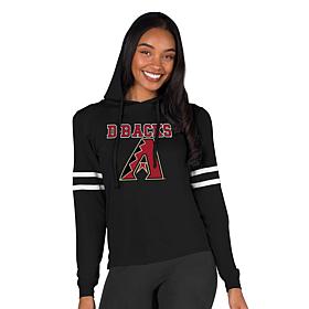 Officially Licensed MLB Concepts Sport Diamondbacks Ladies' Hooded Top