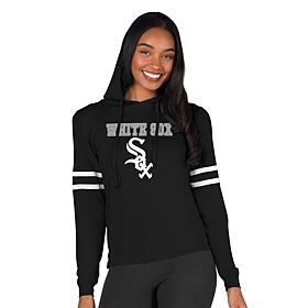 Officially Licensed MLB Concepts Sport White Sox Ladies' Hooded Top