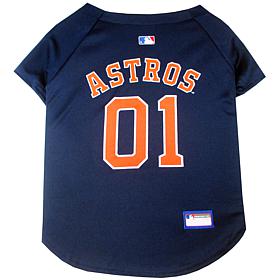 Officially Licensed MLB Houston Astros PetsFirst Dog Jersey