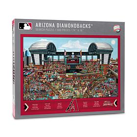 Officially Licensed MLB Joe Journeyman Jigsaw Puzzle - Diamondbacks