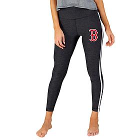 Officially Licensed MLB Ladies Slounge Legging - Red Sox