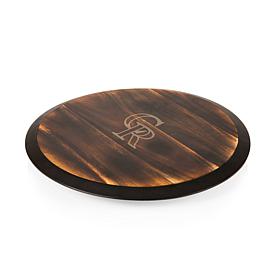 Officially Licensed MLB Lazy Susan Serving Tray - Colorado Rockies