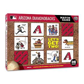 Officially Licensed MLB Licensed Memory Match Game - Arizona