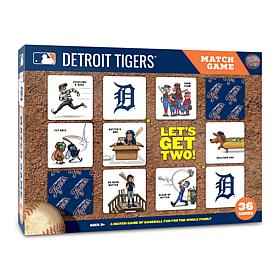 Officially Licensed MLB Licensed Memory Match Game - Detroit Tigers