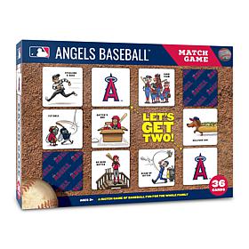 Officially Licensed MLB Licensed Memory Match Game - LA. Angels