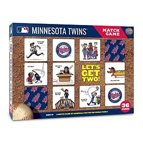 Officially Licensed MLB Licensed Memory Match Game - Minnesota Twins