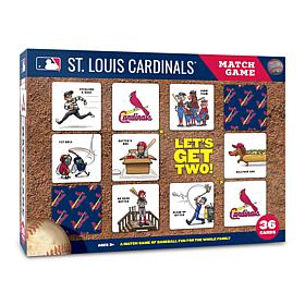 Officially Licensed MLB Licensed Memory Match Game - St. Louis