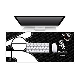 Officially Licensed MLB Logo Series Desk Pad - Chicago White Sox