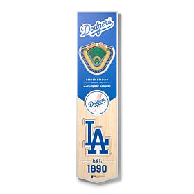 Officially Licensed MLB Los Angeles Dodgers 3D Stadium Banner