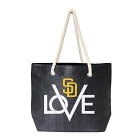 Officially Licensed MLB Love Tote - San Diego Padres