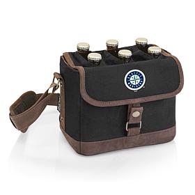 Officially Licensed MLB Mariners Beer Caddy Cooler Tote w/ Opener