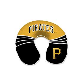 Officially Licensed MLB Memory Foam U-Neck Travel Pillow - Pirates 