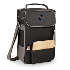 Officially Licensed MLB Miami Marlins Wine & Cheese Tote