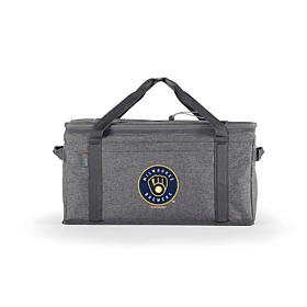Officially Licensed MLB Milwaukee Brewers  64 Can Collapsible Cooler