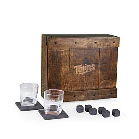 Officially Licensed MLB Minnesota Twins  Whiskey Box Gift Set