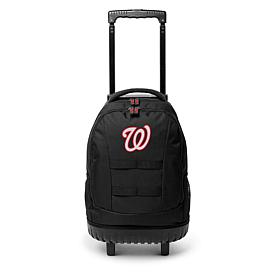 Officially Licensed MLB Nationals 18" Premium Wheeled Tool Bag