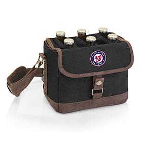 Officially Licensed MLB Nationals Beer Caddy Cooler Tote w/ Opener