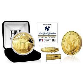 Officially Licensed MLB New York Yankees Stadium Gold Mint Coin