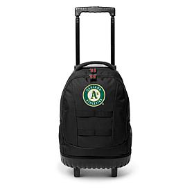 Officially Licensed MLB Oakland Athletics 18" Premium Wheeled Tool Bag