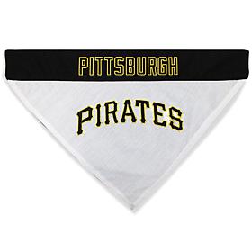 Officially Licensed MLB PetsFirst Pittsburg Pirates Reversible Bandana