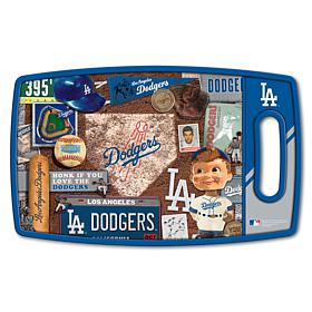 Officially Licensed MLB Retro Series Cutting Board - LA. Dodgers