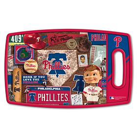 Officially Licensed MLB Retro Series Cutting Board - Philadelphia