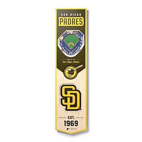 Officially Licensed MLB San Diego Padres 3D Stadium Banner
