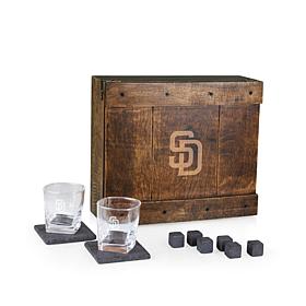 Officially Licensed MLB San Diego Padres  Whiskey Box Gift Set
