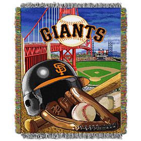 Officially Licensed MLB SF Giants Home Field Advantage Tapestry Throw